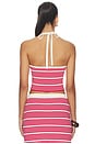 view 3 of 4 Positano Top in Superbloom Stripe