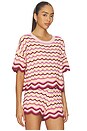 view 2 of 5 Sunchaser Top in Berry Spritz