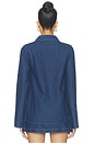 view 4 of 4 ФУТБОЛКА С ДЛИННЫМ РУКАВОМ VENICE in Indigo Chambray