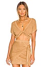 view 1 of 4 Riley Top in Toffee