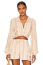 view 1 of 4 Play It Cool Top in Sunsoaked Stripe