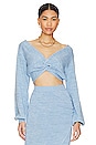 view 1 of 4 Siren Sweater Top in Aura Blue