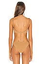 view 3 of 4 HAUT DE MAILLOT DE BAIN DAISY in Camel