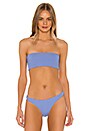 view 2 of 6 BIKINI BANDA BEACH WAVE in Peri Blue