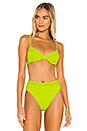 view 1 of 5 X REVOLVE Missy Bikini Top in Acid Green