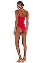 view 3 of 4 Cha Cha Classic One Piece in Lipstick Red