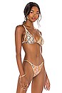 view 2 of 4 Millie Bikini Top in Pretty In Python