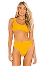 view 1 of 4 Izzie Bikini Top in Marigold