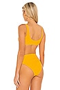 view 3 of 4 Izzie Bikini Top in Marigold