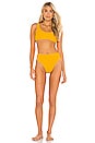 view 4 of 4 Izzie Bikini Top in Marigold