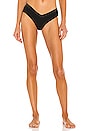 view 1 of 5 Pratt Classic Bikini Bottom in Black