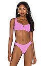 view 1 of 5 Camellia Bikini Top in Rosebud