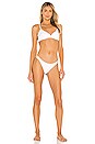 view 4 of 4 X REVOLVE Jean Bikini Top in White