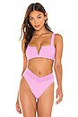 view 1 of 5 Lee Lee Bikini Top in Rosebud