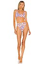 view 4 of 4 Barlette Bikini Bottom in Flowers Forever
