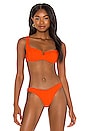 view 1 of 4 Camellia Bikini Top in Poppy