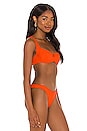 view 2 of 4 Camellia Bikini Top in Poppy