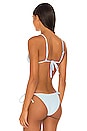 view 3 of 4 Brittany Bikini Top in Sky Blue