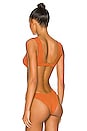 view 3 of 4 Tori Bikini Top in Amber