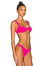 view 2 of 4 Tori Bikini Top in Bougainvillea