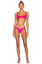 view 4 of 4 Tori Bikini Top in Bougainvillea