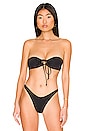 view 1 of 4 Dawn Bikini Top in Black