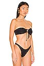 view 2 of 4 Dawn Bikini Top in Black