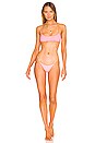 view 4 of 4 Pamela Bikini Top in Crystal Pink & Tangy