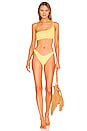 view 4 of 4 Axel Bikini Top in Lemon Drop