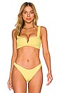 view 1 of 4 Lee Lee Bikini Top in Lemon Drop