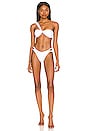 view 4 of 4 L*Space X TESSA BROOKS Jagger Bitsy Bikini Bottom in White