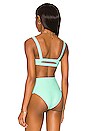 view 3 of 4 Jess Bikini Top in Bright Teal