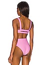 view 3 of 4 Jess Bikini top in Rosebud