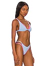 view 2 of 4 Finneas Bikini Top in Aura & Bubble Gum