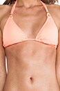 view 4 of 4 TOP BIKINI LE CHIC in Electric Coral