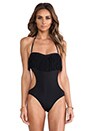 view 2 of 5 BAÑADOR/UNA PIEZA FREE LOVE in Black