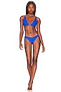view 4 of 4 Fused Cabana Bitsy Bikini Bottom in Royal