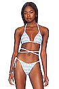 view 1 of 4 Sofia Bikini Top in Ombre Chevron