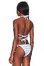 view 3 of 4 Sofia Bikini Top in Ombre Chevron