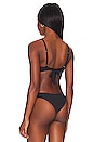 view 3 of 4 Fused Alana Bikini Top in Black