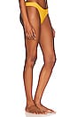 view 2 of 4 Whiplash Bikini Bottom in Sunshine Gold