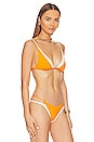 view 2 of 4 Finneas Bikini Top in Mango & Cream