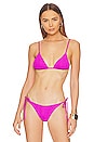 view 1 of 4 Brittany Bikini Top in Bright Fuchsia