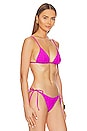 view 2 of 4 Brittany Bikini Top in Bright Fuchsia
