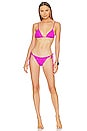 view 4 of 4 Brittany Bikini Top in Bright Fuchsia