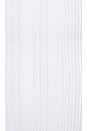 view 4 of 4 Gianna One Piece in White Pointelle