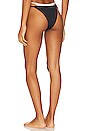 view 3 of 4 x REVOLVE Mackena Bikini Bottom in Black & Cream