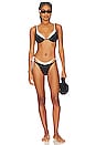 view 4 of 4 x REVOLVE Mackena Bikini Bottom in Black & Cream