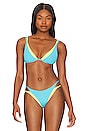 view 1 of 4 Fused Finneas Bikini Top in Island & Cucumber