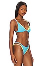 view 2 of 4 Fused Finneas Bikini Top in Island & Cucumber